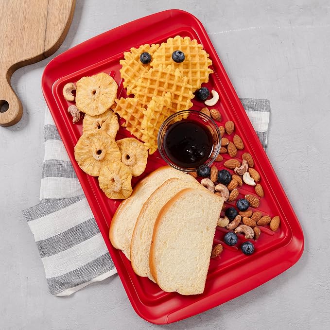 BBQ Tray for Raw Meat Prep and Cooked Food, Grill Prep and Serve Trays - Image 4