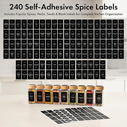 EDELHAUS® Square Spice Jars - Image 6