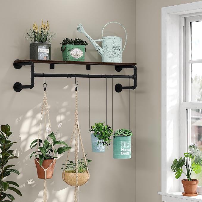 Industrial Pipe Clothes Rack - Image 6