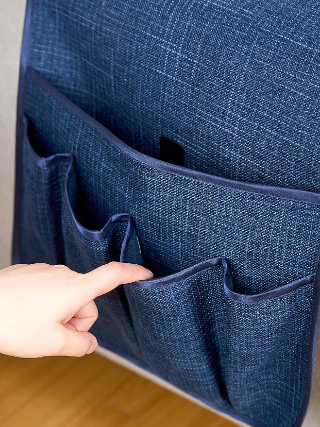 FLYILY Sofa Armrest Organizer Non-Slip Arm Chair Hanging Caddy Remote Control - Image 3