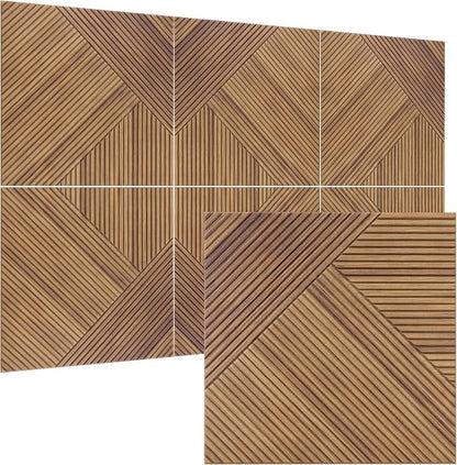 TO-TH Acoustic Wall Panels, 6 Pack Total Size 72 x 48 Inches, Self-Adhesive by Unknown