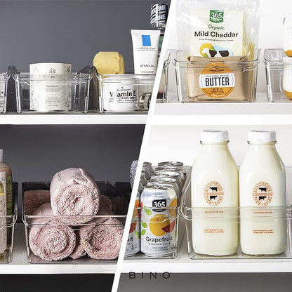 BINO | Plastic Storage Bins, X-Large | THE CURVE COLLECTION | Multi-Use - Image 5