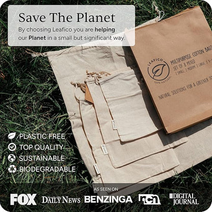 LEAFICO Multipurpose Eco Cloth Bags - Image 6