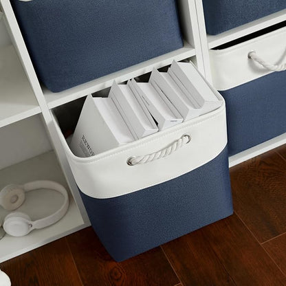 Fabric Storage Cubes, 11 inch cube storage bin - Image 7
