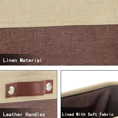 HNZIGE Foldable Fabric Storage Baskets - Image 6