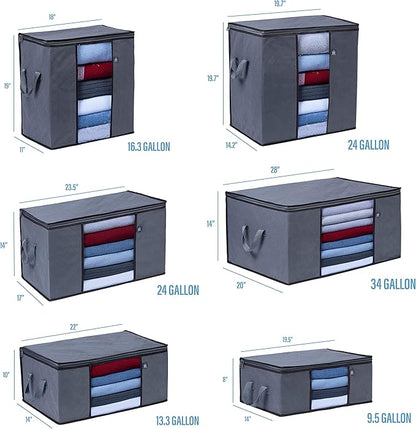 VENO 3 Pack Oversize Clothes Storage Bag Organizer - Image 5