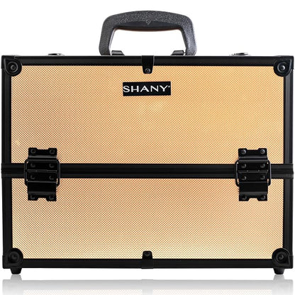 SHANY Essential Pro Makeup Train Case Cosmetic Box Portable Makeup Case - Image 2