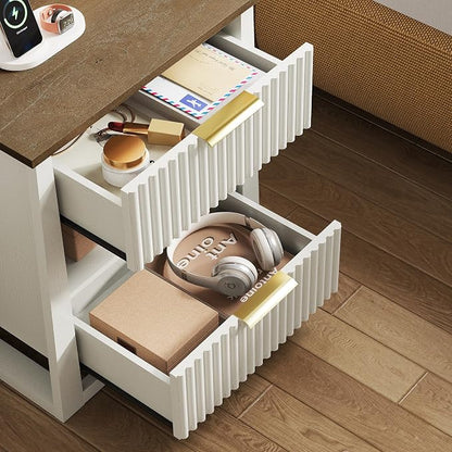 HIFYOBRO Fluted Nightstands - Image 7