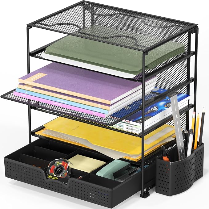 Simple Houseware 5-Tier Document File Tray by SimpleHouseware