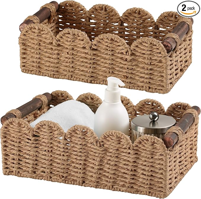 Storage Basket Wicker Baskets for Organizing Toilet Paper Storage Basket for by Unknown
