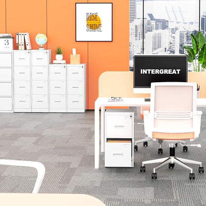 INTERGREAT 4 Drawers File Cabinet - Image 2