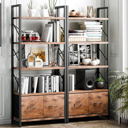 Vongrasig 5 Tier Bookshelf - Image 3