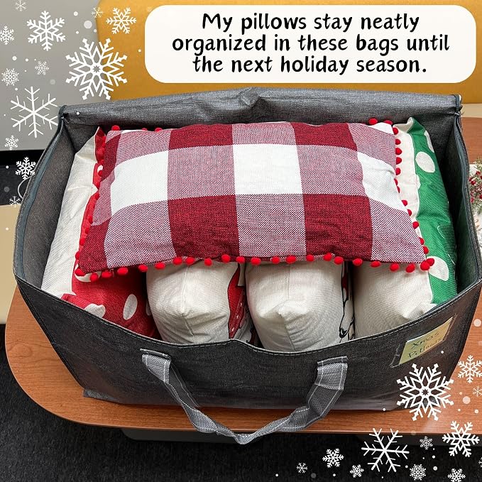 VENO 8 Pack Moving Bags and Large Christmas Storage Bins - Image 2