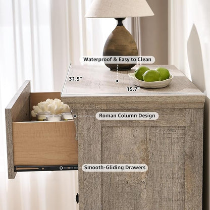 T4TREAM Farmhouse 5 Drawers Dresser - Image 7