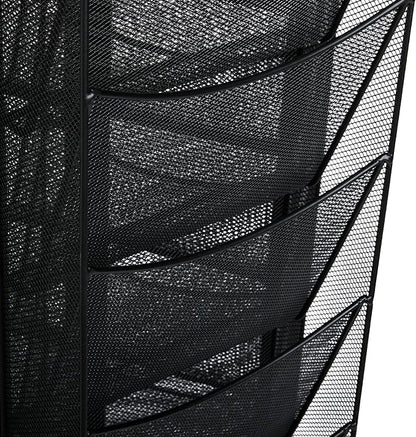 Safco Onyx Rotating Mesh Magazine Holder, Display Rack - Image 8