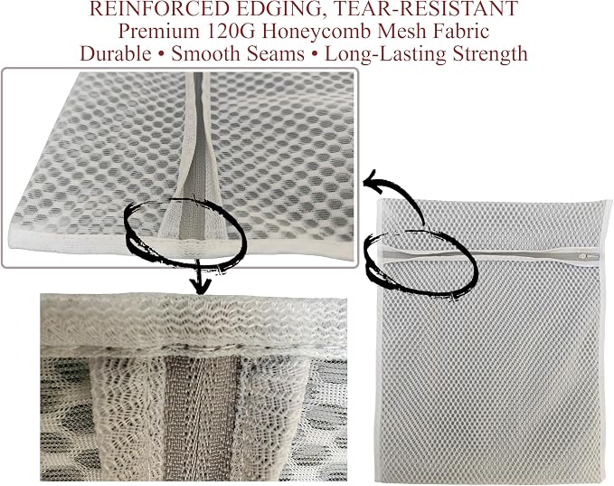 Mesh Laundry Bags for Delicates – 3-Pack - Image 4