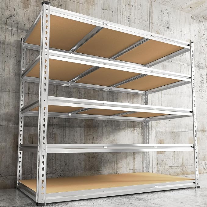 REIBII Garage Shelving, 5 Tier Storage Shelves Load 3020LBS, Adjustable Garage by REIBII