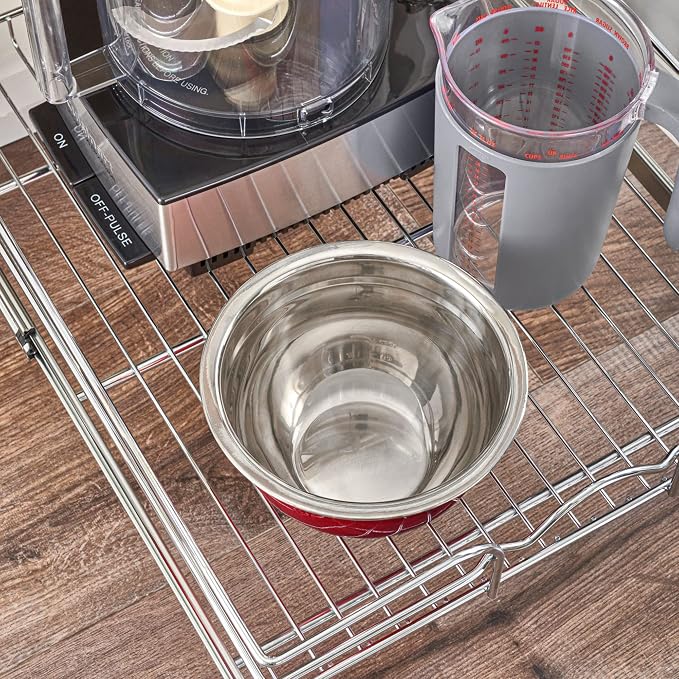 Rev-A-Shelf Kitchen Cabinet Wire Pullout Shelf and Drawer Organizer Pantry - Image 9