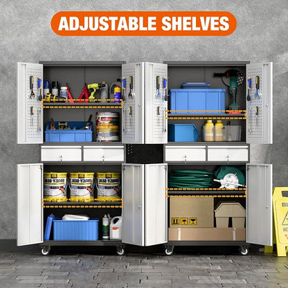 Aobabo Metal Storage Cabinet - Image 7