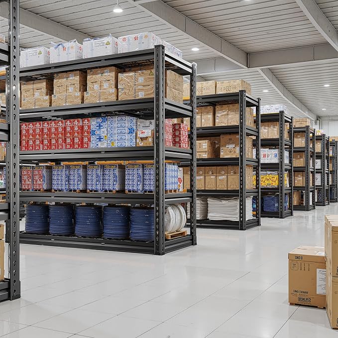 REIBII 2800LBS Garage Shelving 48.2" W Storage Shelves Heavy Duty 5-Tier - Image 7