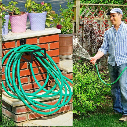 PHYEX Garden Hose Holder Wall Mount, Metal Hanger - Image 5