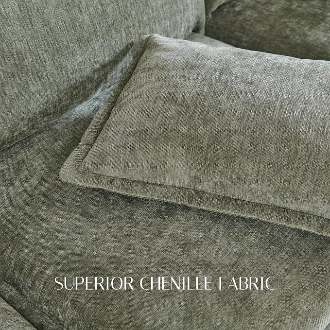 116.54" Sectional Couches for Living Room, Cloud Couch Sectional - Image 5