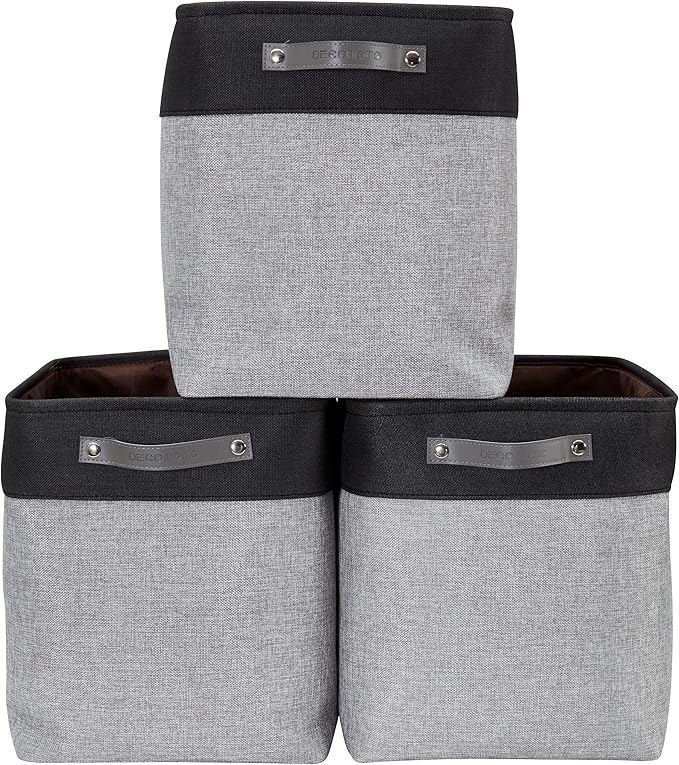 DECOMOMO Extra Large Storage Baskets, 54.5L Fabric Storage Bins by DECOMOMO